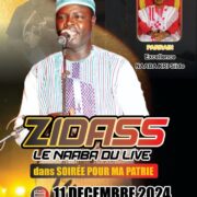 ZIDASS, le naaba du live, dans la soirée pour ma patrie.