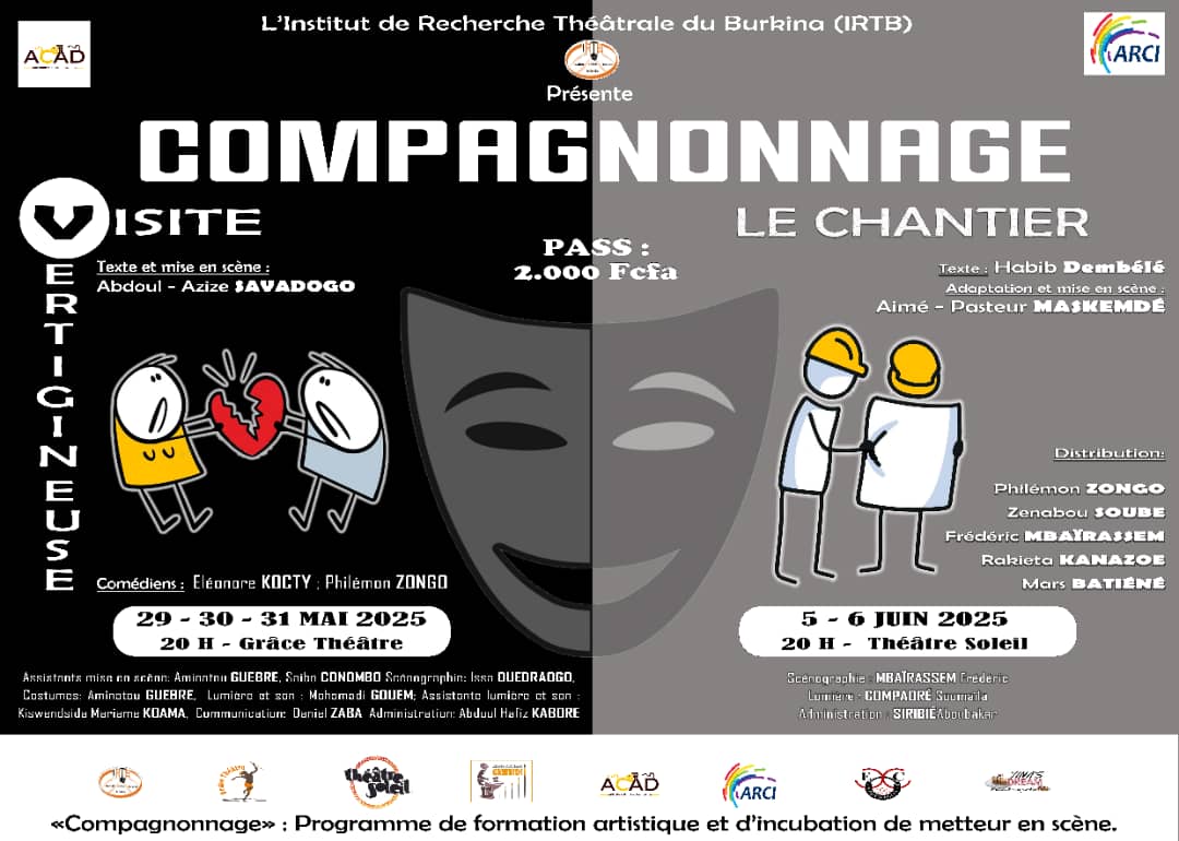VISITE VERTIGINEUSE: COMPAGNONNAGE, lR CHANTIER